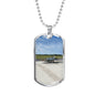 SPITFIRE DOG TAG STYLE GOLD/SILVER NECKLACE