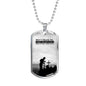 THANK YOU BROTHER DOG TAG STYLE GOLD/SILVER NECKLACE