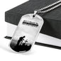 THANK YOU BROTHER DOG TAG STYLE GOLD/SILVER NECKLACE
