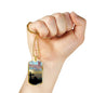 MEN DIE FOR SOMETHING DOG TAG STYLE GOLD/SILVER NECKLACE