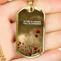 BREATHE DOG TAG STYLE GOLD/SILVER NECKLACE