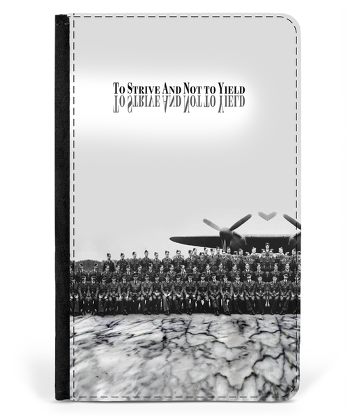 Passport Cover Faux Leather - To-Strive-And-Not-To-Yield