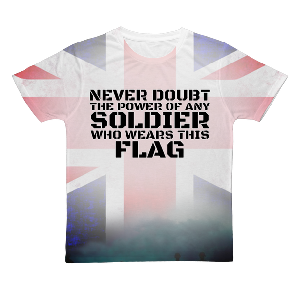 Soldier Power Classic Sublimation Adult T-Shirt