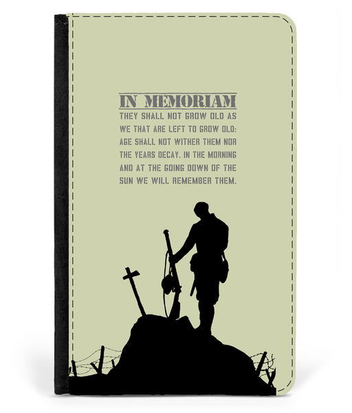 Passport Cover Faux Leather - In-Memoriam