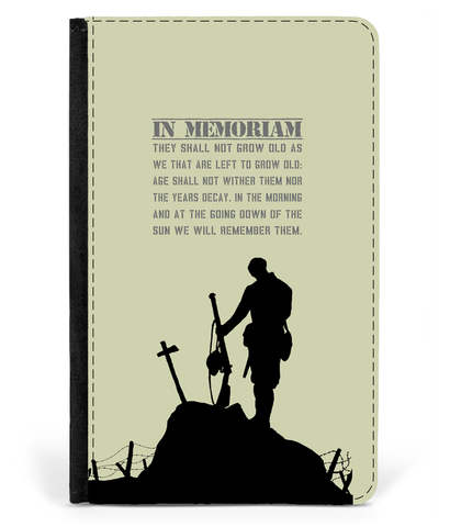 Passport Cover Faux Leather - In-Memoriam