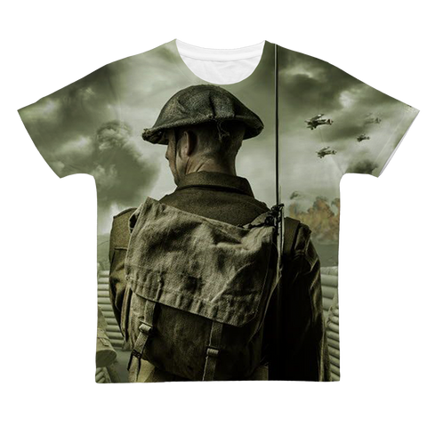 Tommy In The Trenches Classic Sublimation Adult T-Shirt