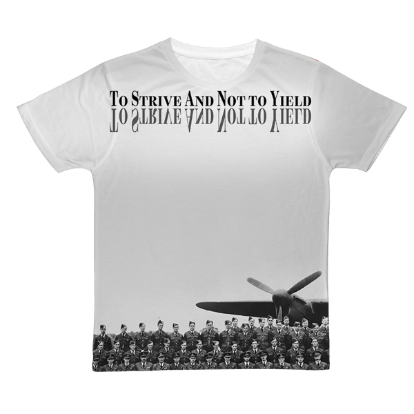 To Strive And Not To Yield Classic Sublimation Adult T-Shirt