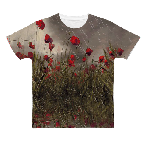 The Sky Weeps Classic Sublimation Adult T-Shirt