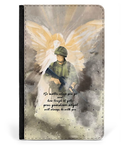 Passport Cover Faux Leather - Guardian-Angel