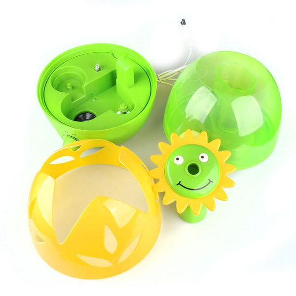 3L Flower Shaped Ultrasonic Home Aroma Humidifier And Air Diffuser Purifier