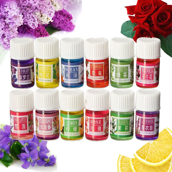 12Pcs Essential Aromatherapy Oil