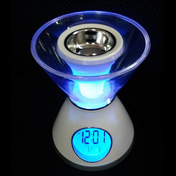 12/24-hour LCD Aromatherapy with Backlight Alarm Clock